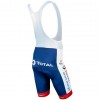 Set Fietsshirt + Korte Koersbroek 2020 Total Direct Energie N001